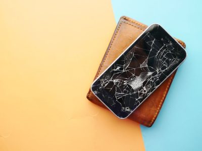 Ecran cassé smartphone