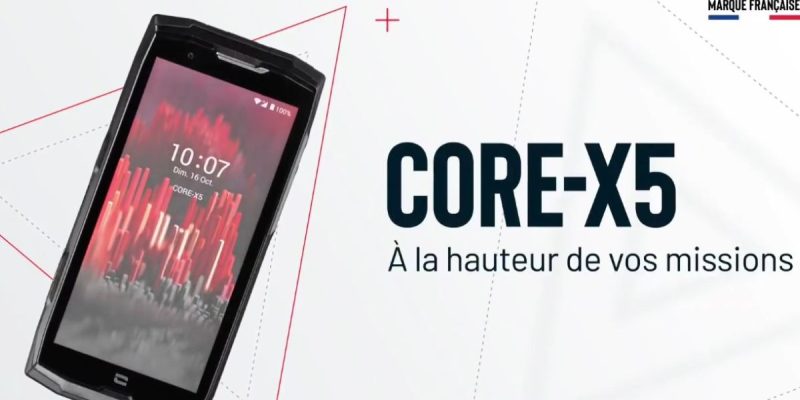 Crosscall Core-X5 le smartphone qui survit à tout